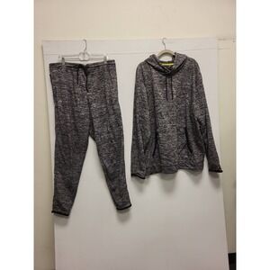 Pro Player Matching Set Hoodie 3X Pants XL Gray Heather Loungewear Activewear